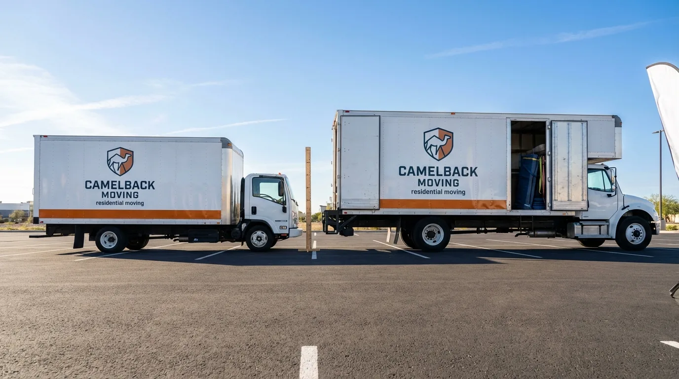 Moving truck size capacity guide in King of Prussia